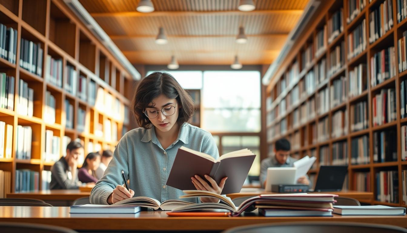 University campus and academic environment in London