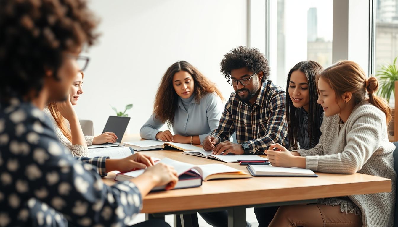 Organized study environment supporting productive learning