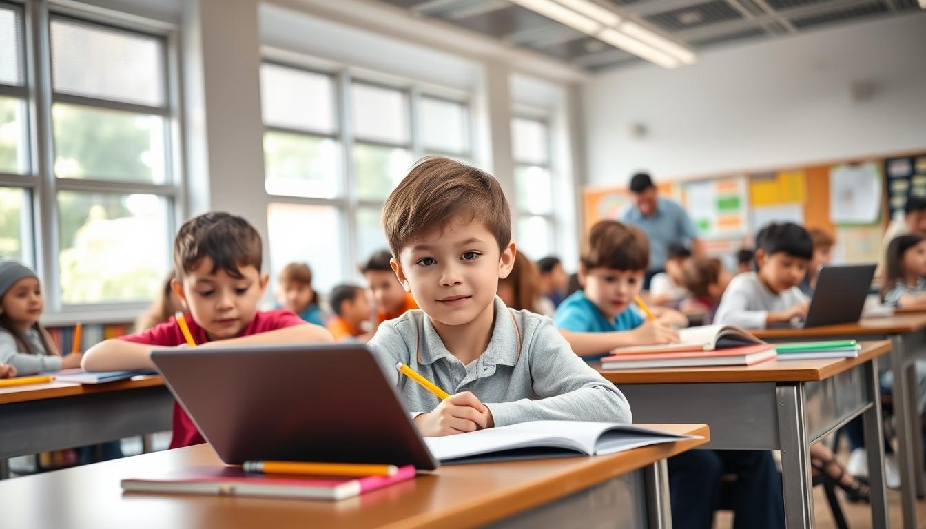 Modern university campus for students